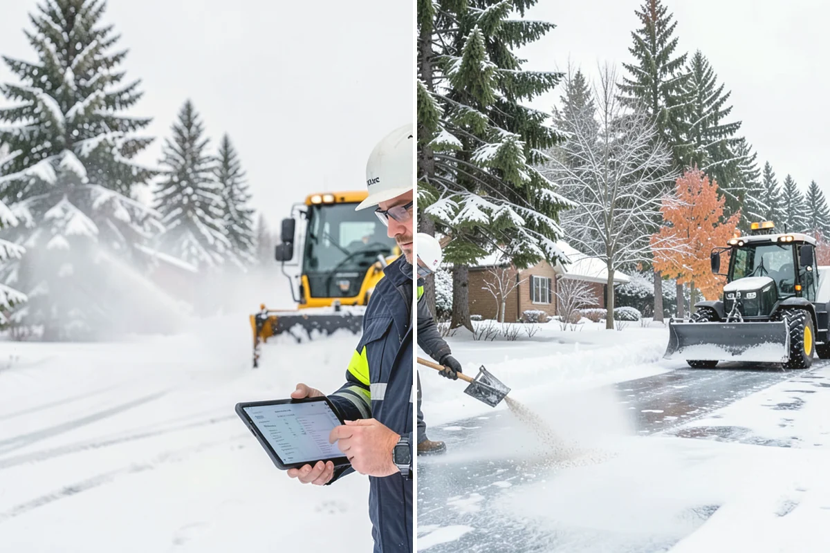 Compact Equipment Snow Removal in Burlington, Skagit County, WA - Assess access points and surface sensitivity