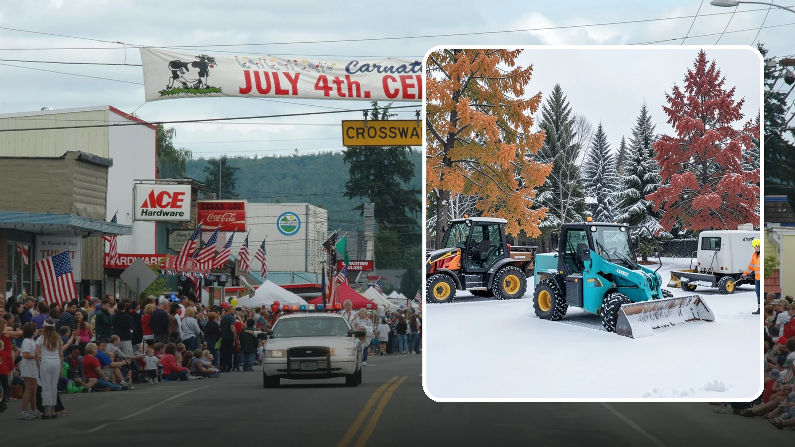 Compact Equipment Snow Removal in Carnation, King County, WA - Our compact machines clear courtyards, plazas, and gated areas where full-size equipment simply cannot fit.