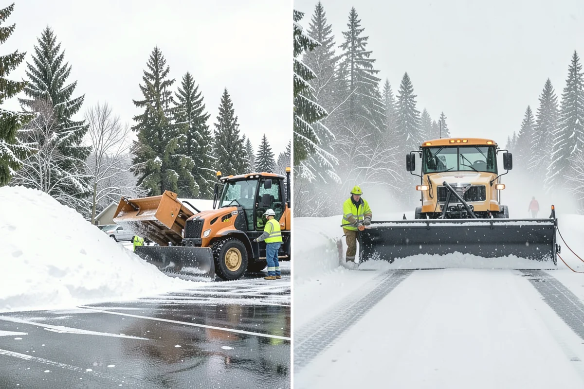 Compact Equipment Snow Removal in Carnation, King County, WA - Assess access points and surface sensitivity