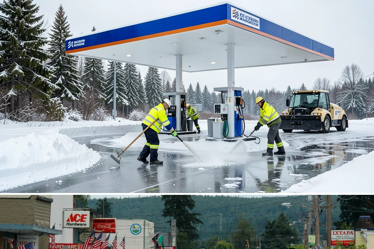 Compact Equipment Snow Removal in Carnation, King County, WA - Compact equipment is most requested for enclosed spaces during peak snow from December to February.