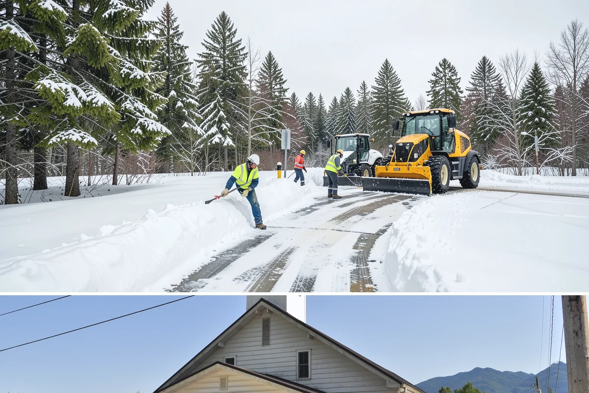 Compact Equipment Snow Removal in Concrete, Skagit County, WA - Compact equipment is most requested for enclosed spaces during peak snow from December to February.
