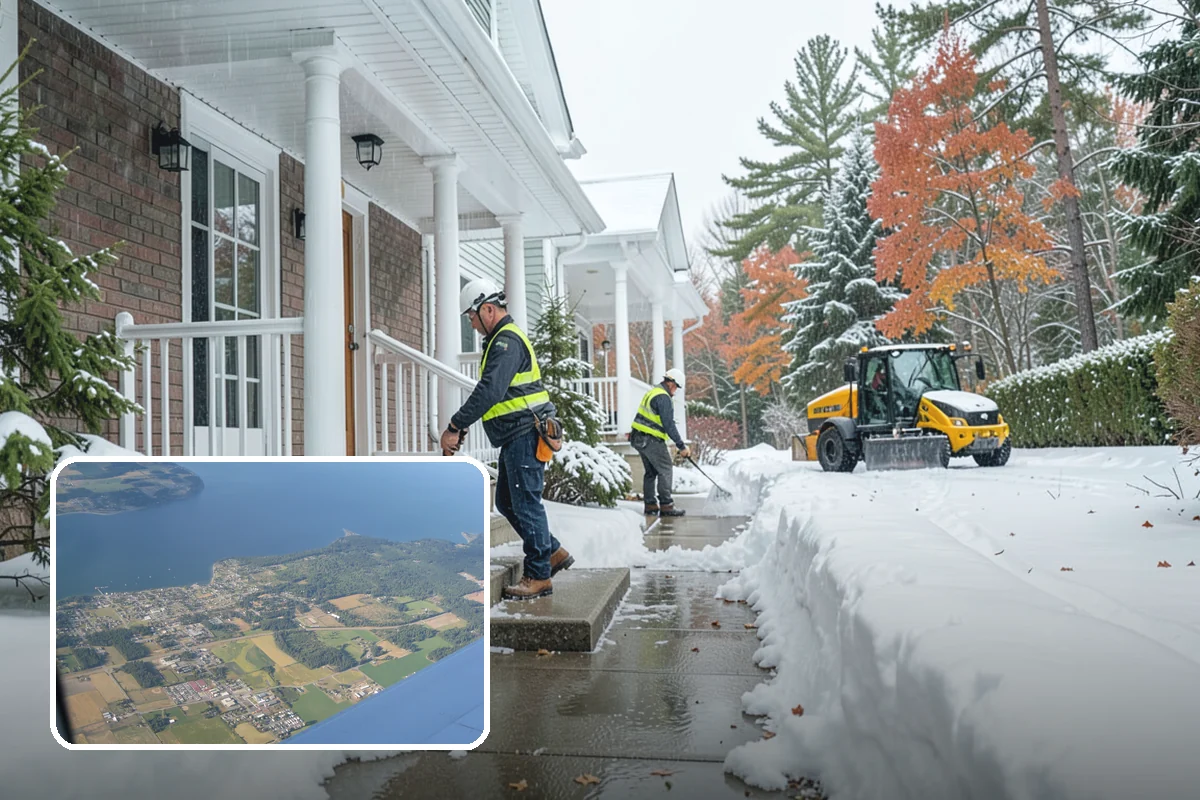 Compact Equipment Snow Removal in Coupeville, Island County, WA - Access to gated and enclosed spaces