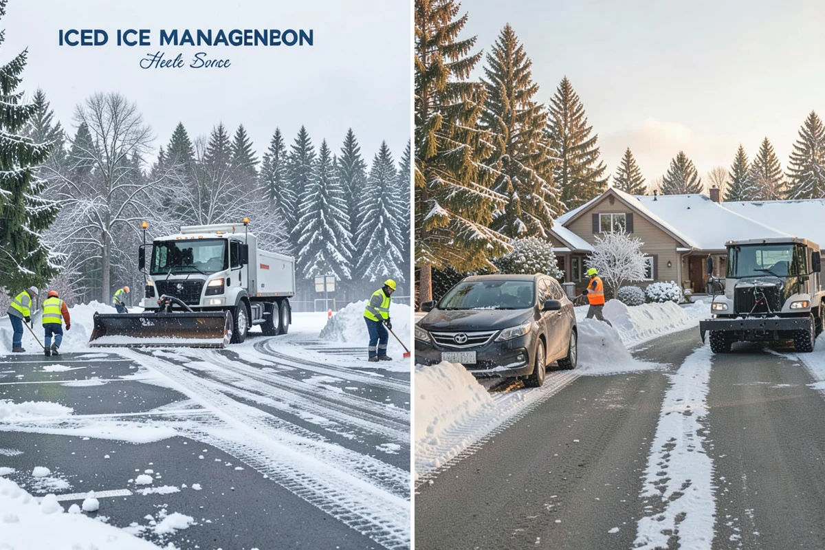 Compact Equipment Snow Removal in Coupeville, Island County, WA - Assess access points and surface sensitivity