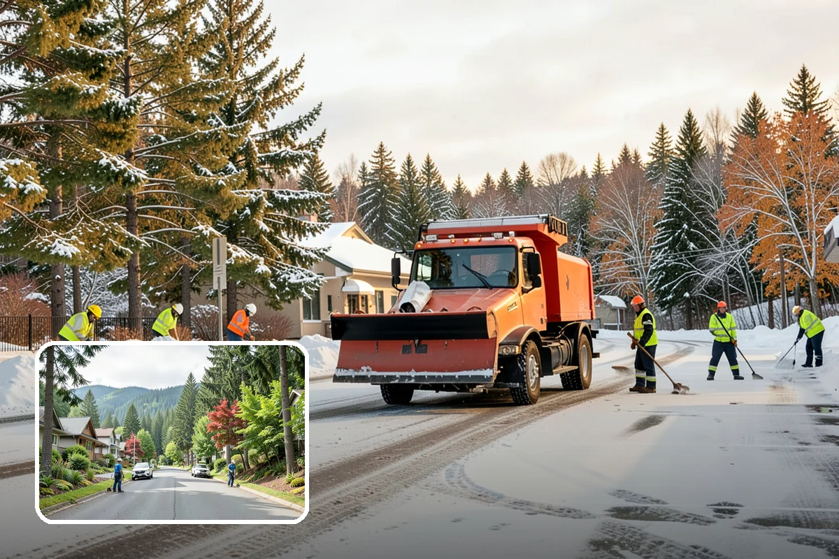 Compact Equipment Snow Removal in Darrington, Snohomish County, WA - Access to gated and enclosed spaces