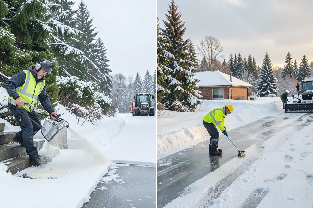 Compact Equipment Snow Removal in Darrington, Snohomish County, WA - Assess access points and surface sensitivity