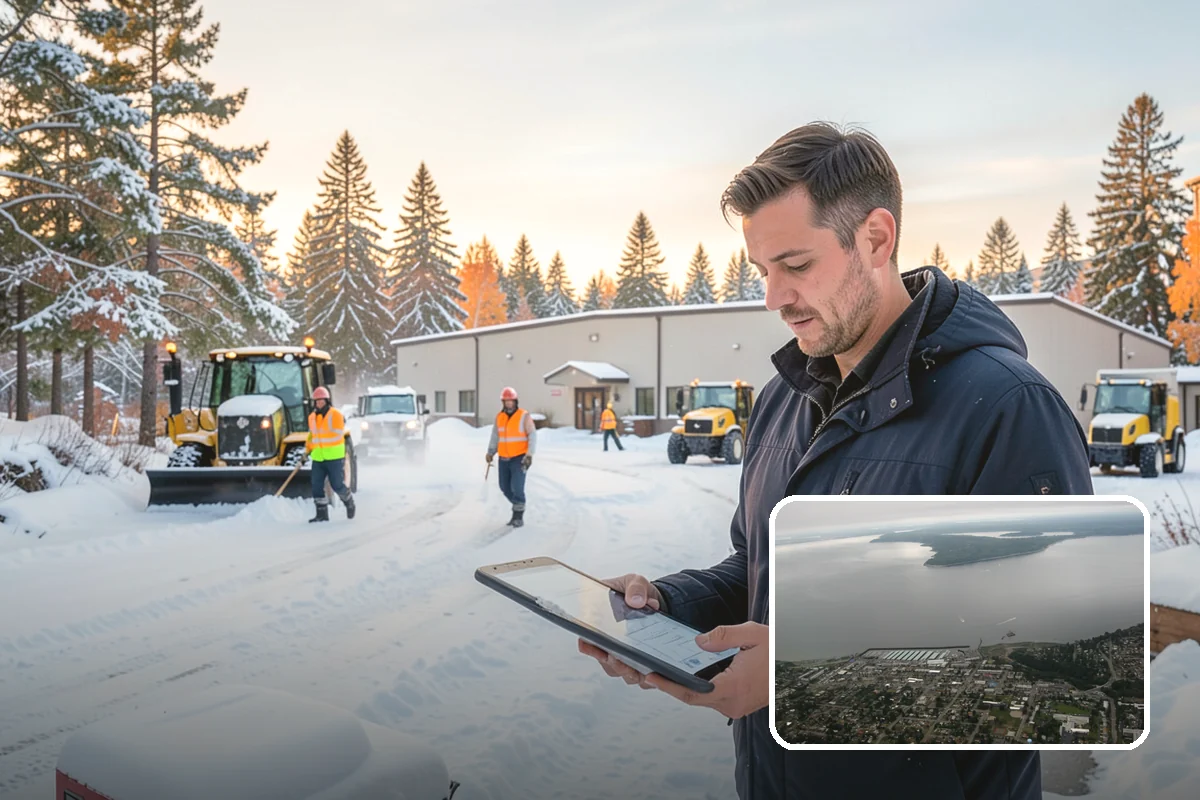 Compact Equipment Snow Removal in Des Moines, King County, WA - Access to gated and enclosed spaces