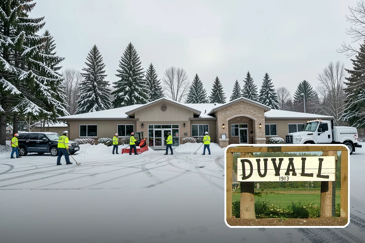 Compact Equipment Snow Removal in Duvall, King County, WA - Access to gated and enclosed spaces