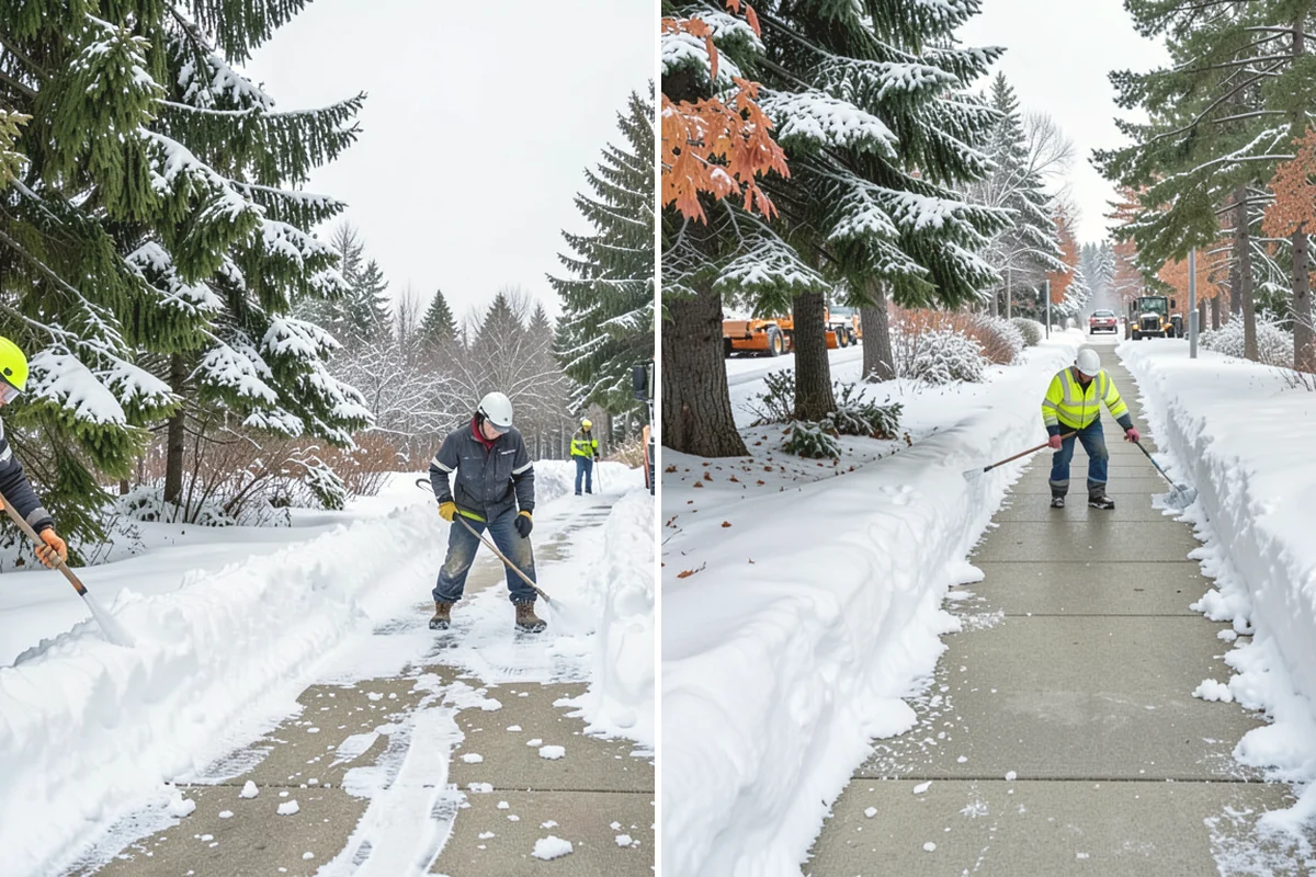 Compact Equipment Snow Removal in Duvall, King County, WA - Assess access points and surface sensitivity