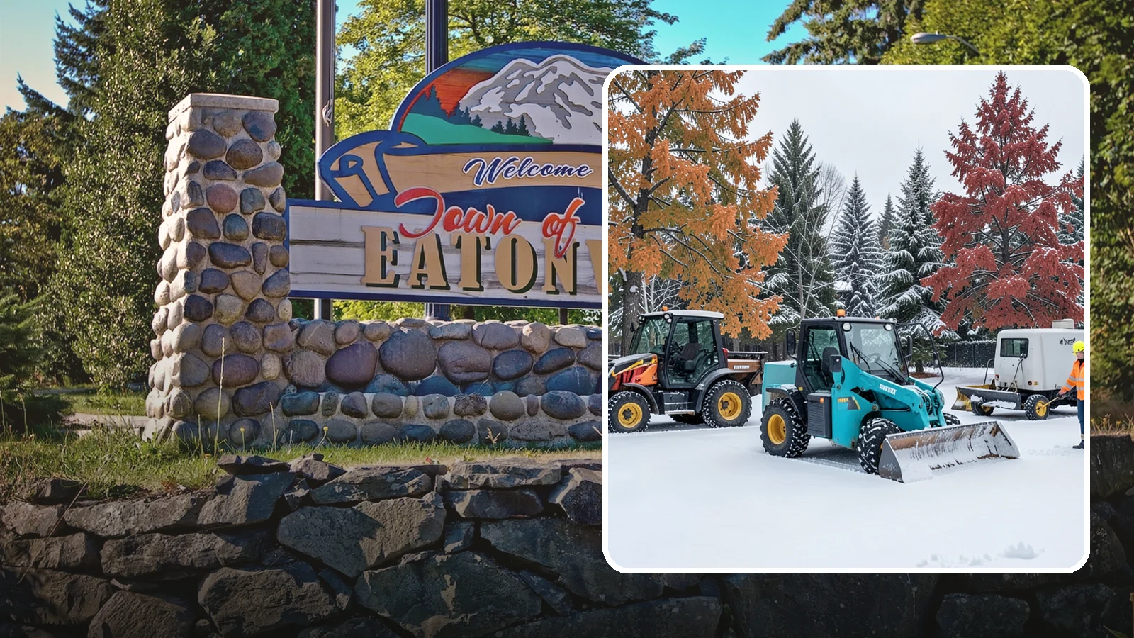 Compact Equipment Snow Removal in Eatonville, Pierce County, WA - Our compact machines clear courtyards, plazas, and gated areas where full-size equipment simply cannot fit.