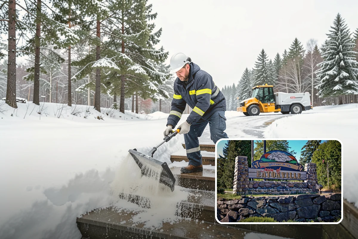 Compact Equipment Snow Removal in Eatonville, Pierce County, WA - Access to gated and enclosed spaces
