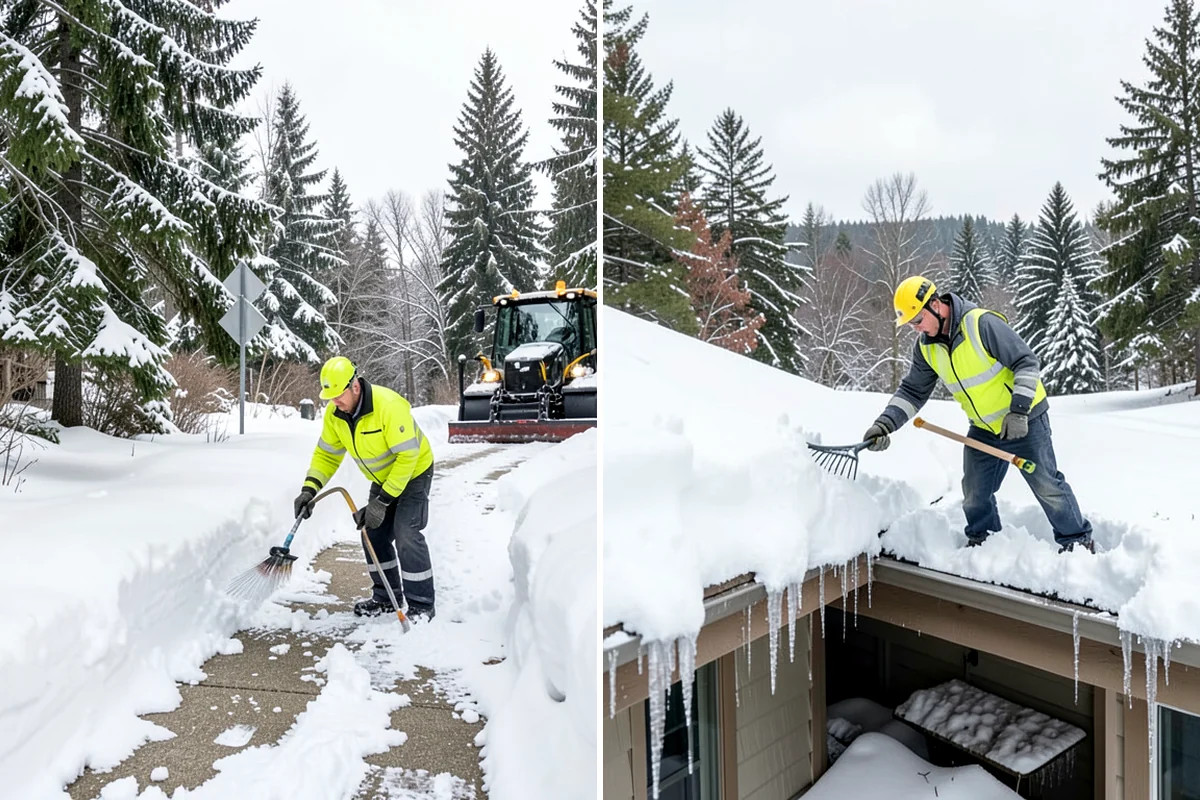 Compact Equipment Snow Removal in Federal Way, King County, WA - Assess access points and surface sensitivity