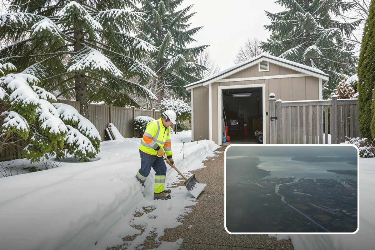 Compact Equipment Snow Removal in Fife, Pierce County, WA - Access to gated and enclosed spaces