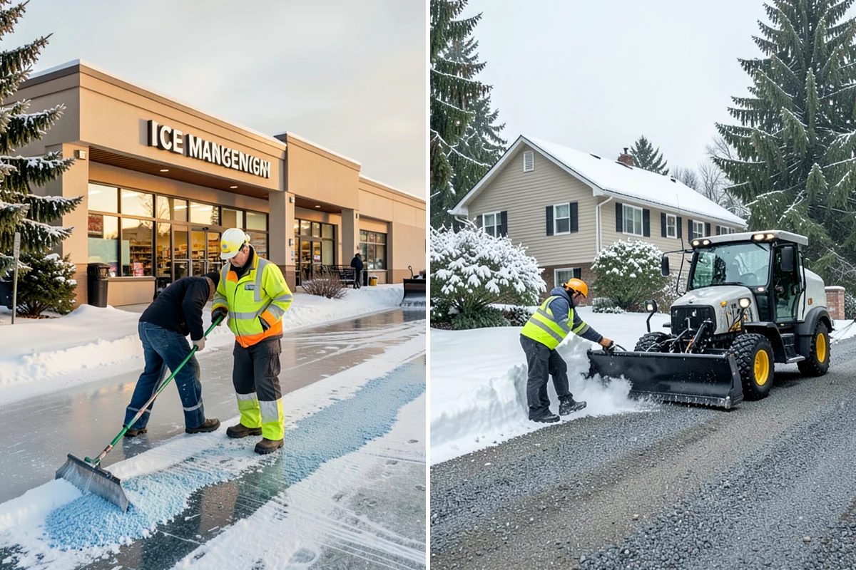Compact Equipment Snow Removal in Fircrest, Pierce County, WA - Assess access points and surface sensitivity