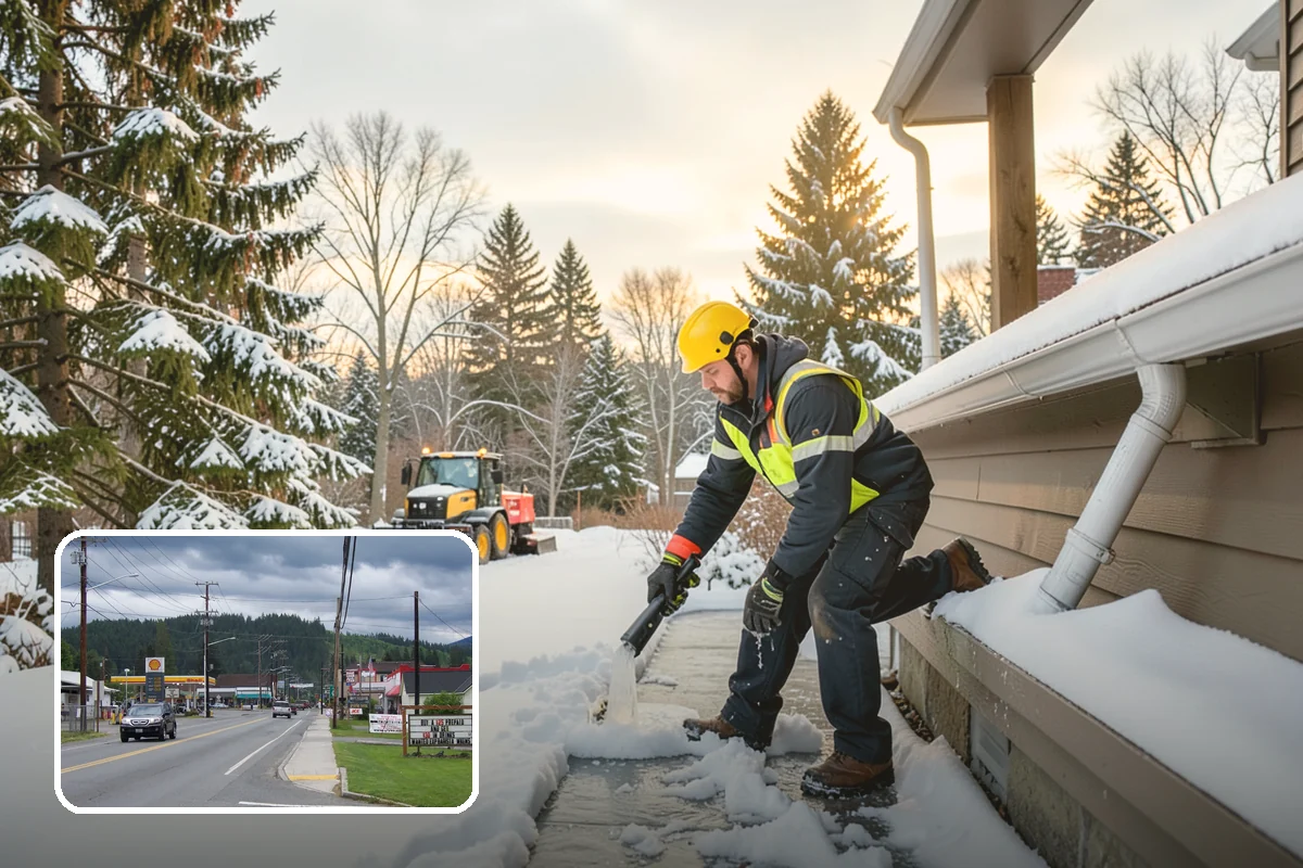 Compact Equipment Snow Removal in Granite Falls, Snohomish County, WA - Access to gated and enclosed spaces