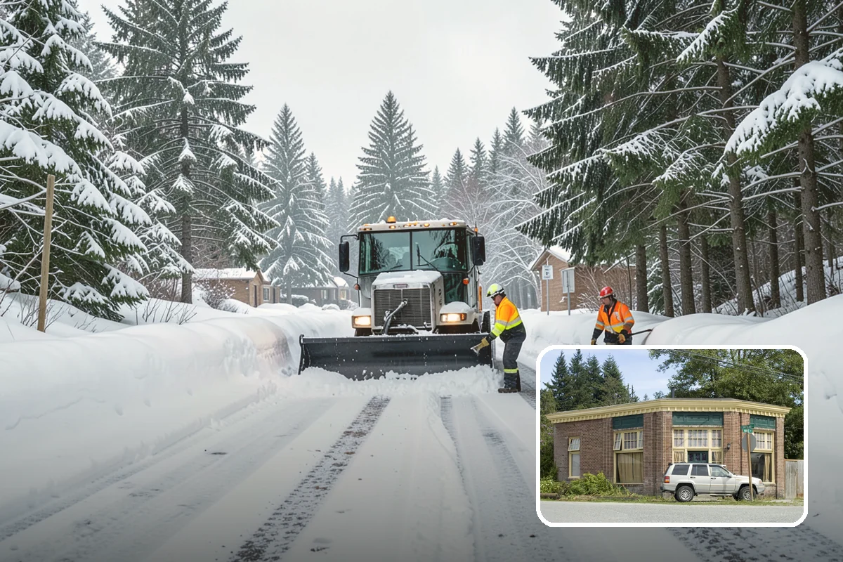 Compact Equipment Snow Removal in Hamilton, Skagit County, WA - Access to gated and enclosed spaces