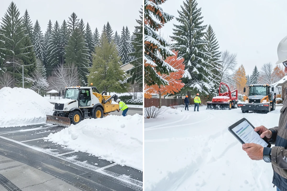 Compact Equipment Snow Removal in Hamilton, Skagit County, WA - Assess access points and surface sensitivity