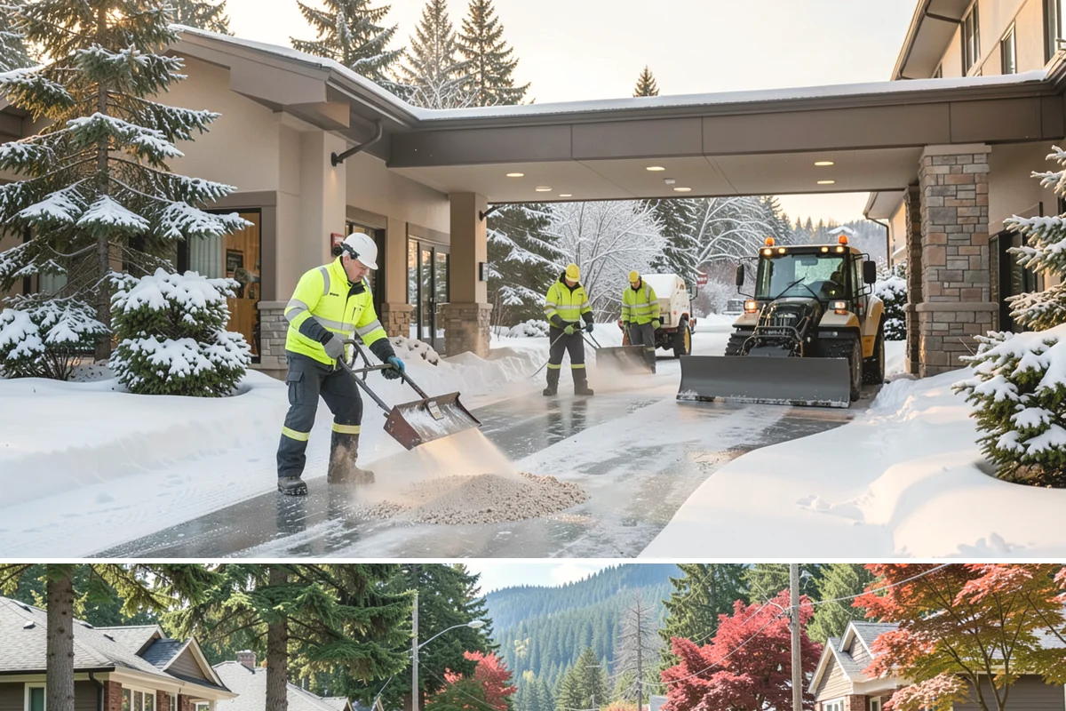 Compact Equipment Snow Removal in Hunts Point, King County, WA - Compact equipment is most requested for enclosed spaces during peak snow from December to February.
