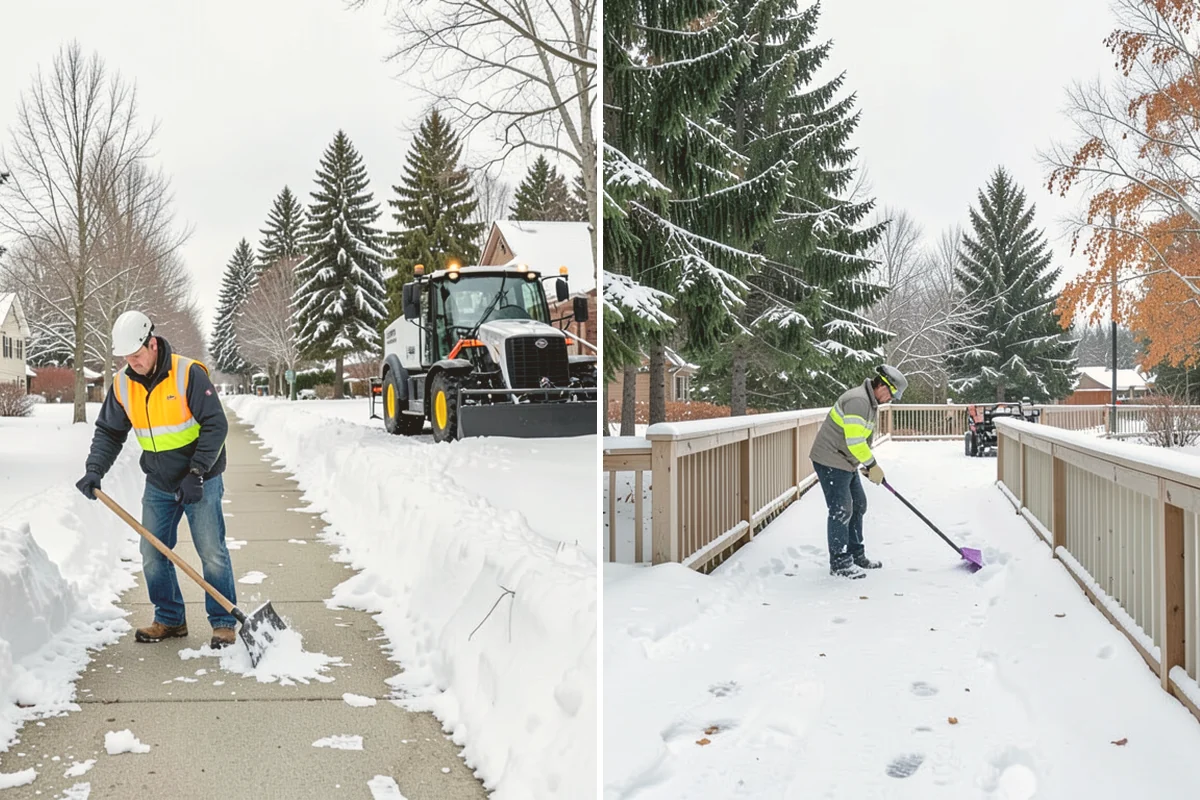 Compact Equipment Snow Removal in Index, Snohomish County, WA - Assess access points and surface sensitivity