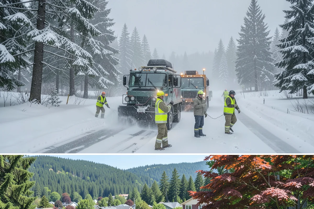 Compact Equipment Snow Removal in Index, Snohomish County, WA - Compact equipment is most requested for enclosed spaces during peak snow from December to February.