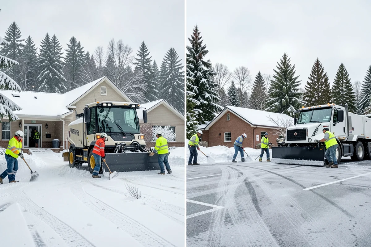 Compact Equipment Snow Removal in Kenmore, King County, WA - Assess access points and surface sensitivity
