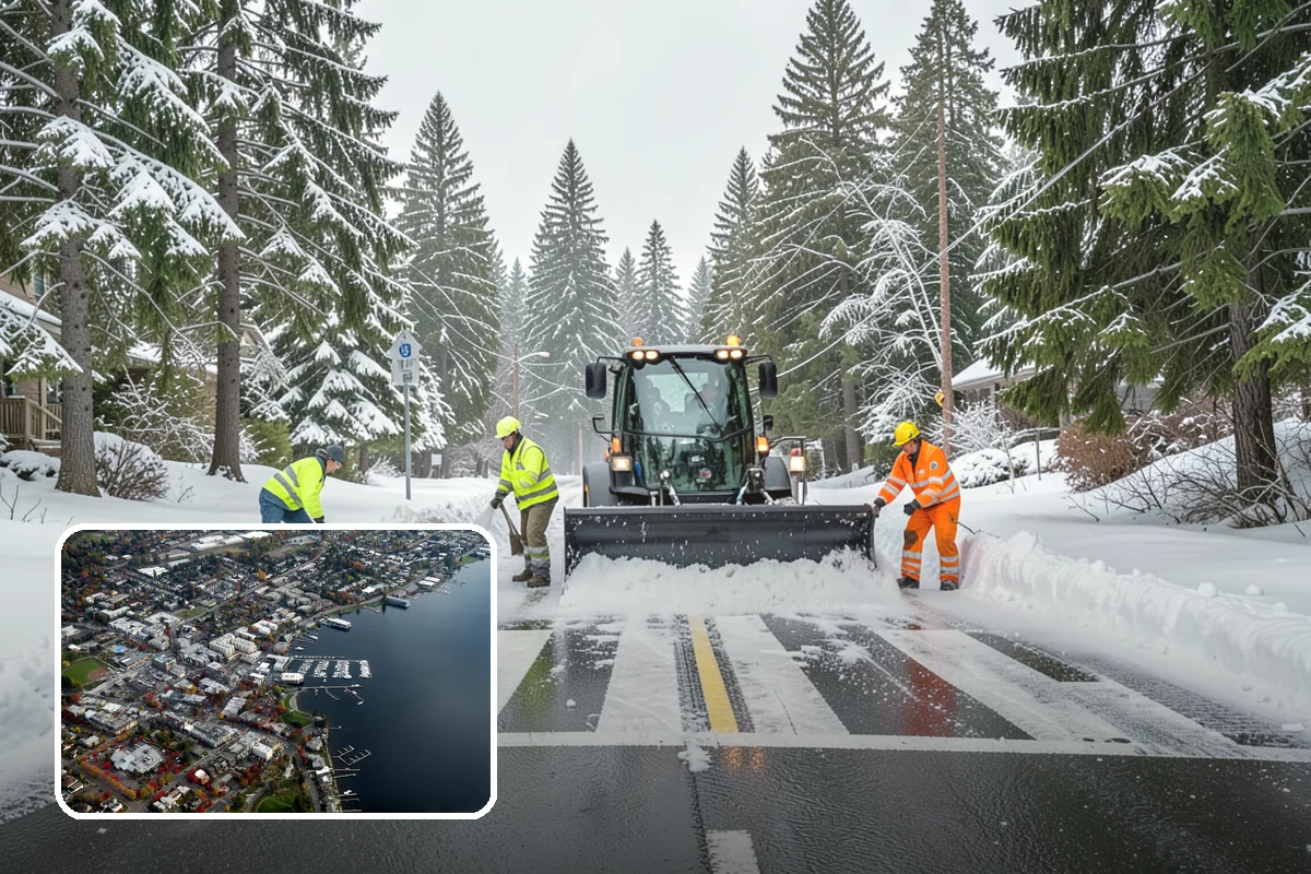 Compact Equipment Snow Removal in Kirkland, King County, WA - Access to gated and enclosed spaces