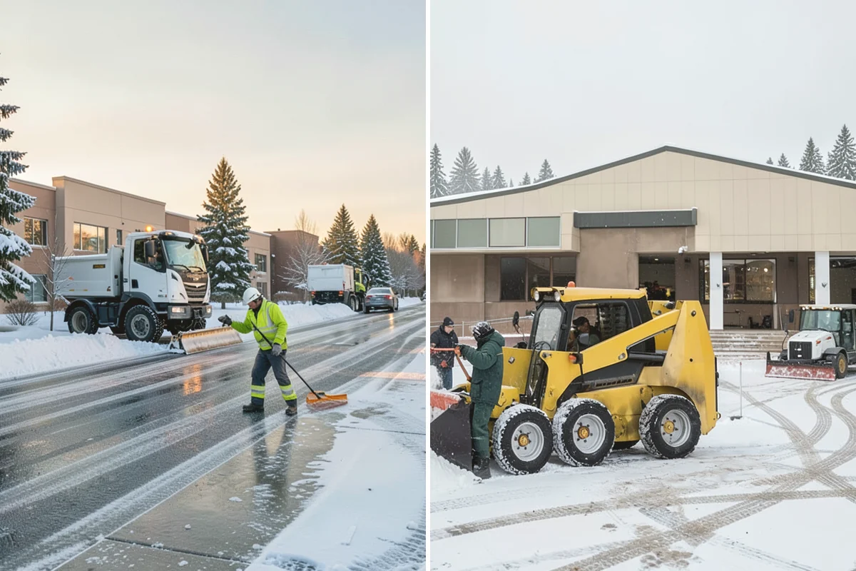 Compact Equipment Snow Removal in Lake Stevens, Snohomish County, WA - Assess access points and surface sensitivity