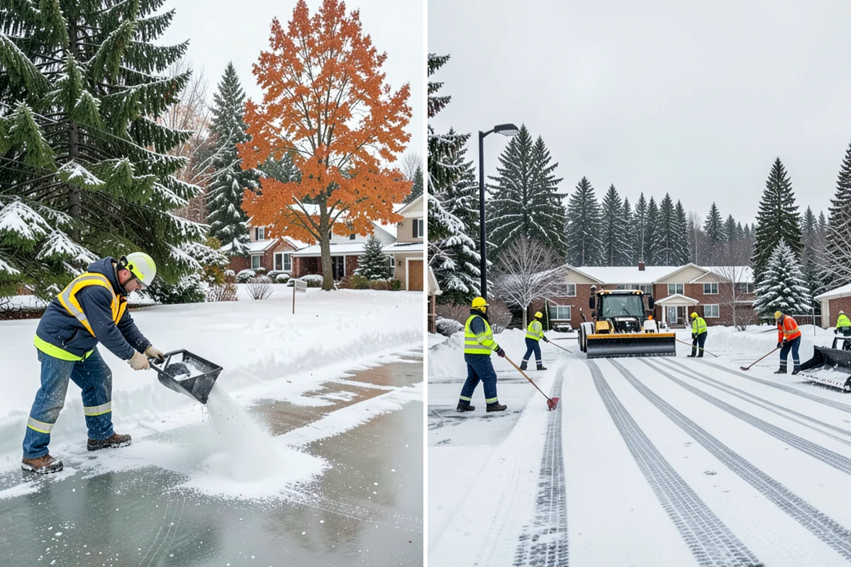 Compact Equipment Snow Removal in Lakewood, Pierce County, WA - Assess access points and surface sensitivity