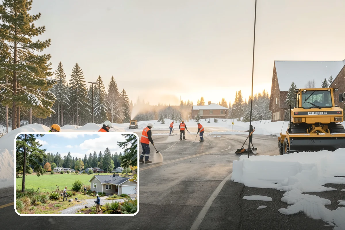 Compact Equipment Snow Removal in Lyman, Skagit County, WA - Access to gated and enclosed spaces