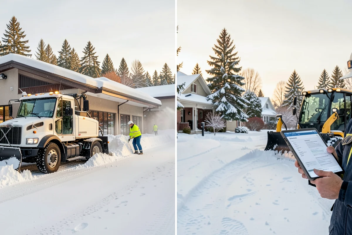 Compact Equipment Snow Removal in Lyman, Skagit County, WA - Assess access points and surface sensitivity