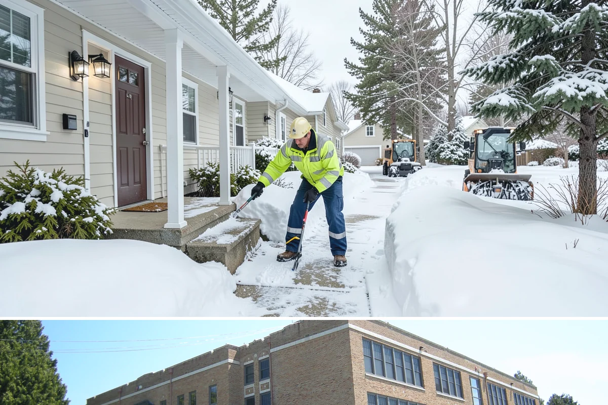 Compact Equipment Snow Removal in Maple Valley, King County, WA - Compact equipment is most requested for enclosed spaces during peak snow from December to February.