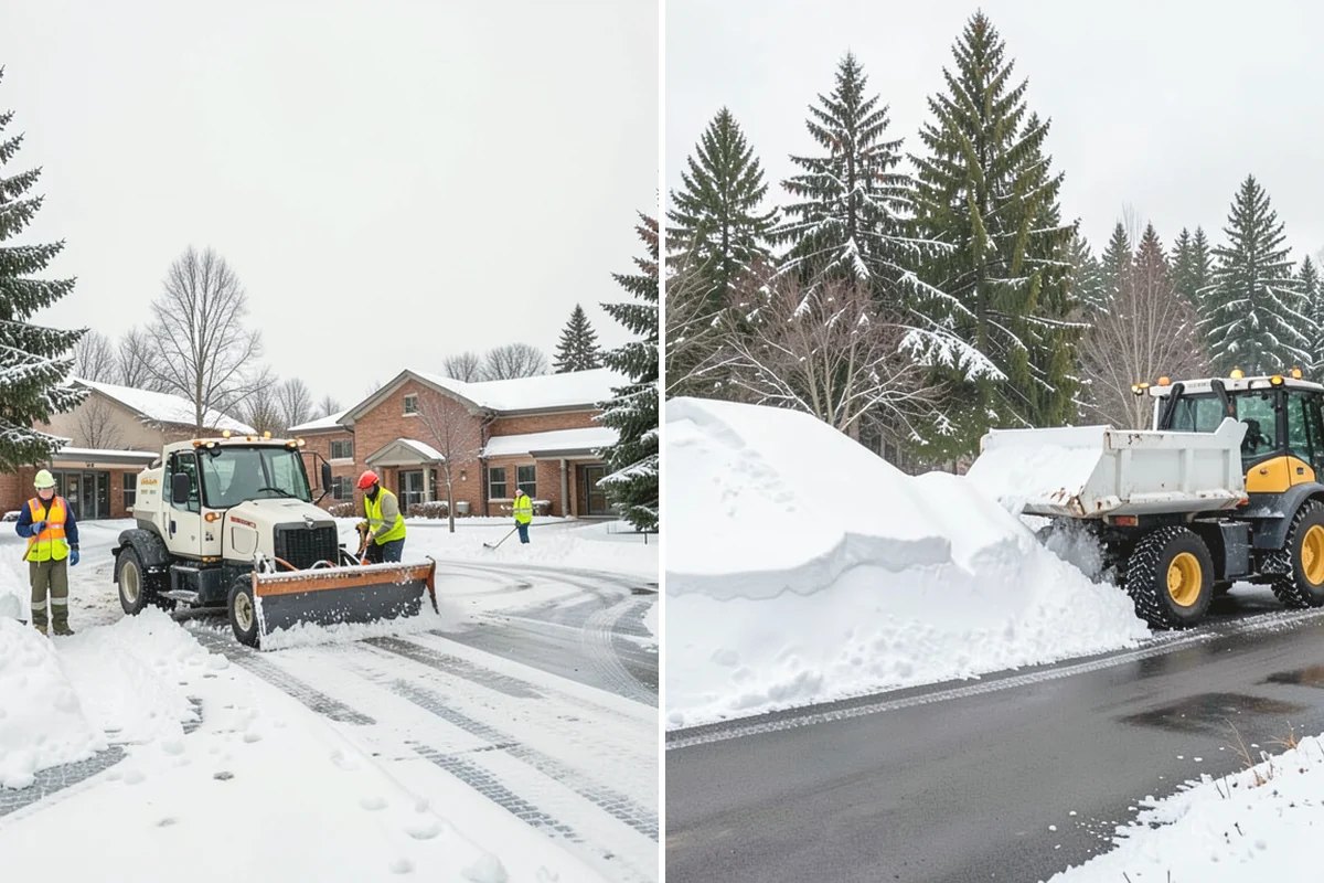 Compact Equipment Snow Removal in Mercer Island, King County, WA - Assess access points and surface sensitivity