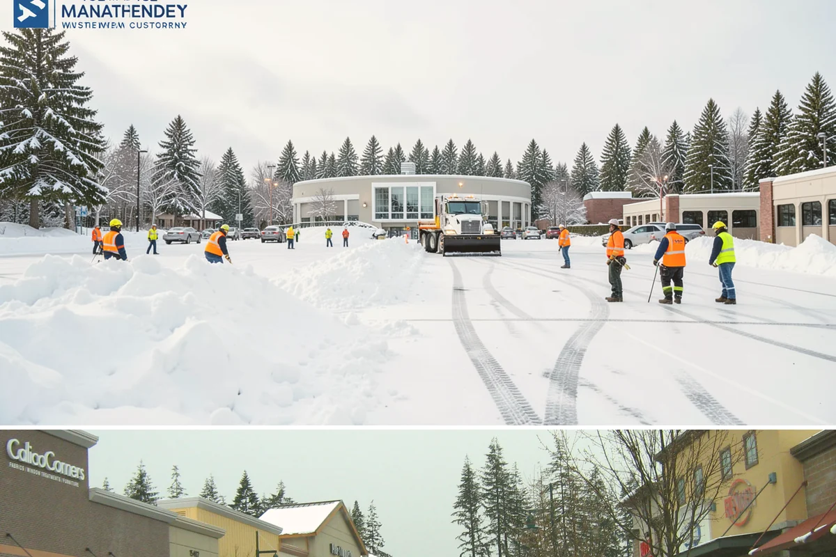 Compact Equipment Snow Removal in Mill Creek, Snohomish County, WA - Compact equipment is most requested for enclosed spaces during peak snow from December to February.