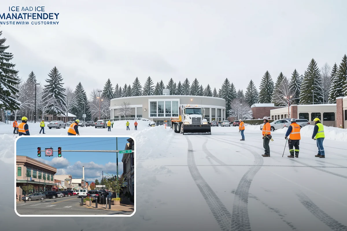 Compact Equipment Snow Removal in Monroe, Snohomish County, WA - Access to gated and enclosed spaces