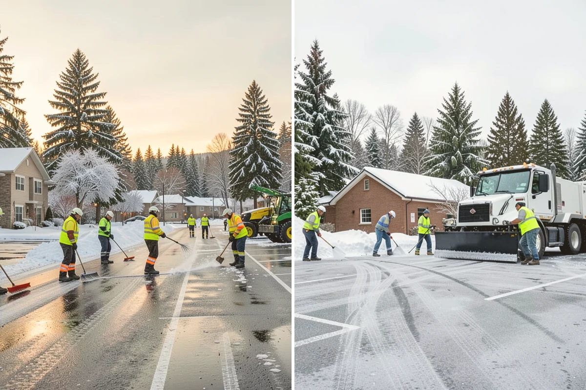 Compact Equipment Snow Removal in Mount Vernon, Skagit County, WA - Assess access points and surface sensitivity