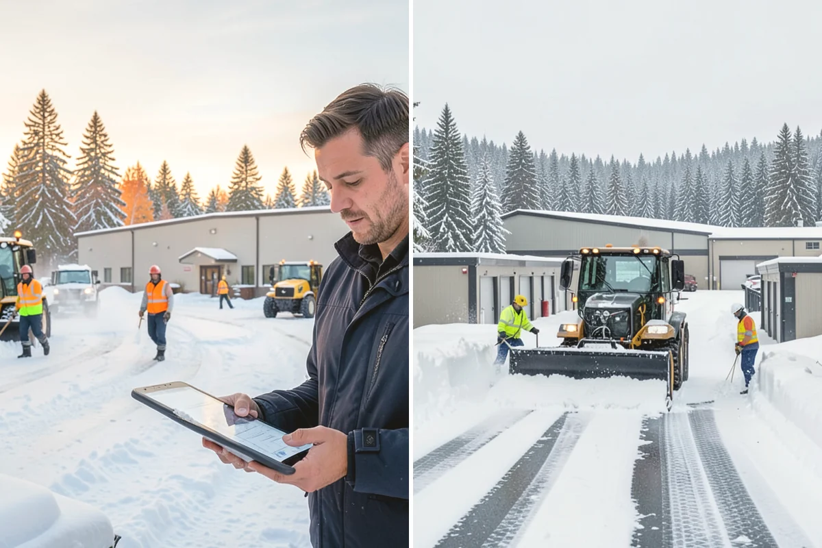 Compact Equipment Snow Removal in Mukilteo, Snohomish County, WA - Assess access points and surface sensitivity