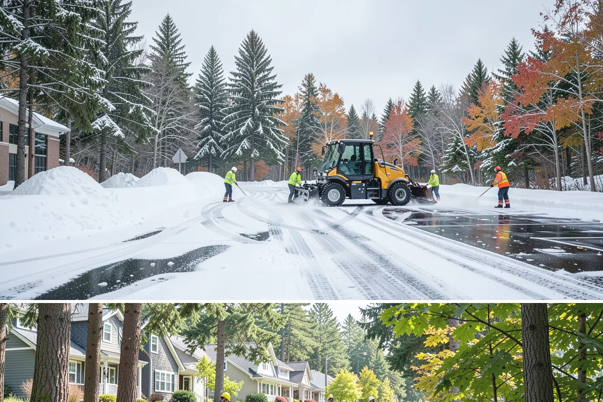 Compact Equipment Snow Removal in Normandy Park, King County, WA - Compact equipment is most requested for enclosed spaces during peak snow from December to February.