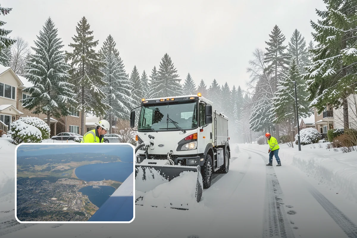 Compact Equipment Snow Removal in Oak Harbor, Island County, WA - Access to gated and enclosed spaces