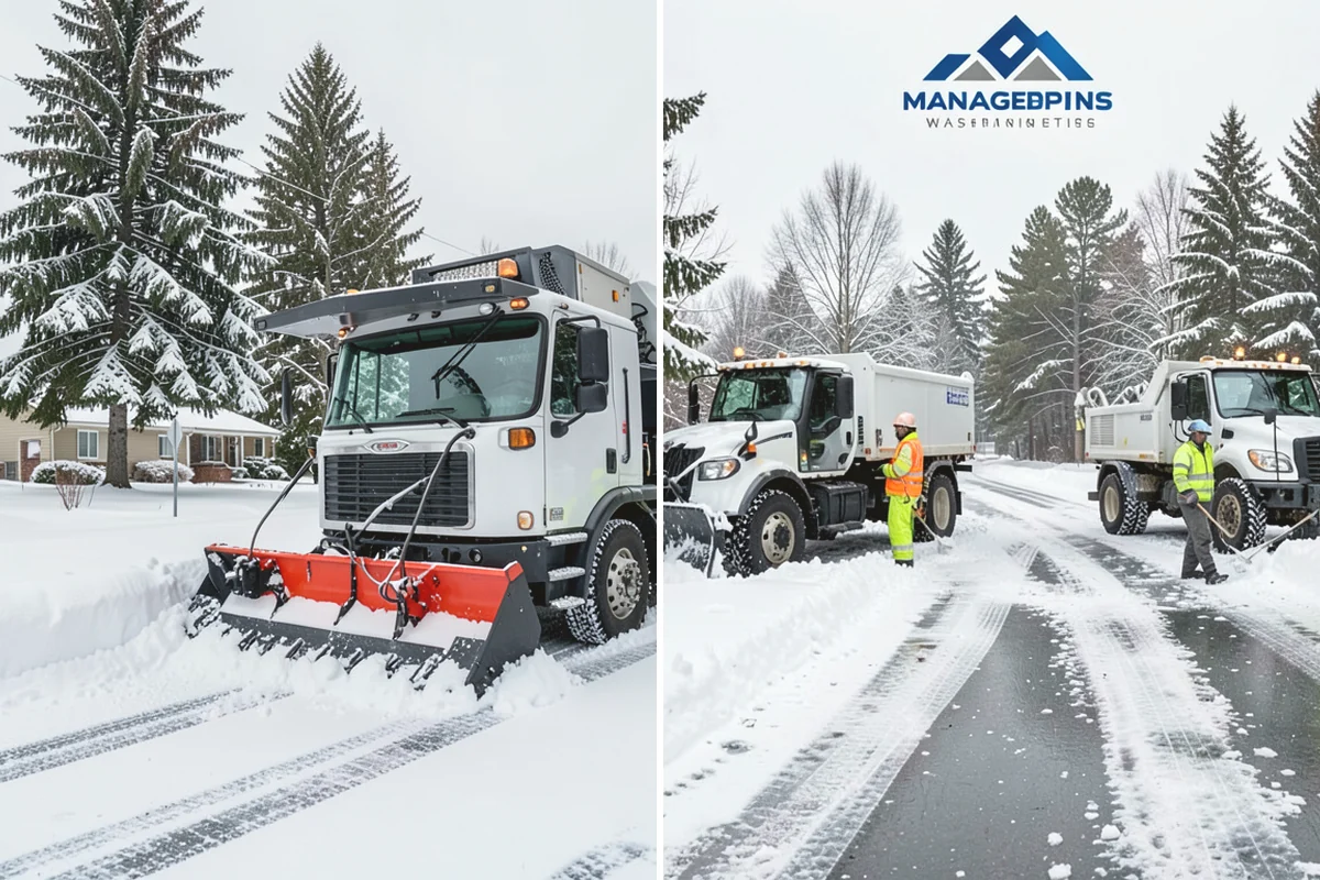 Compact Equipment Snow Removal in Oak Harbor, Island County, WA - Assess access points and surface sensitivity