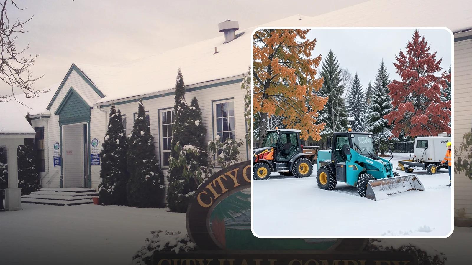 Compact Equipment Snow Removal in Pacific, King County, WA - Our compact machines clear courtyards, plazas, and gated areas where full-size equipment simply cannot fit.