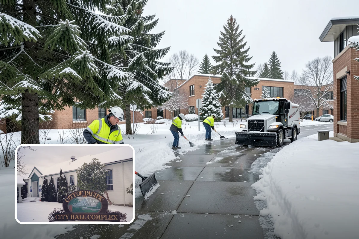 Compact Equipment Snow Removal in Pacific, King County, WA - Access to gated and enclosed spaces