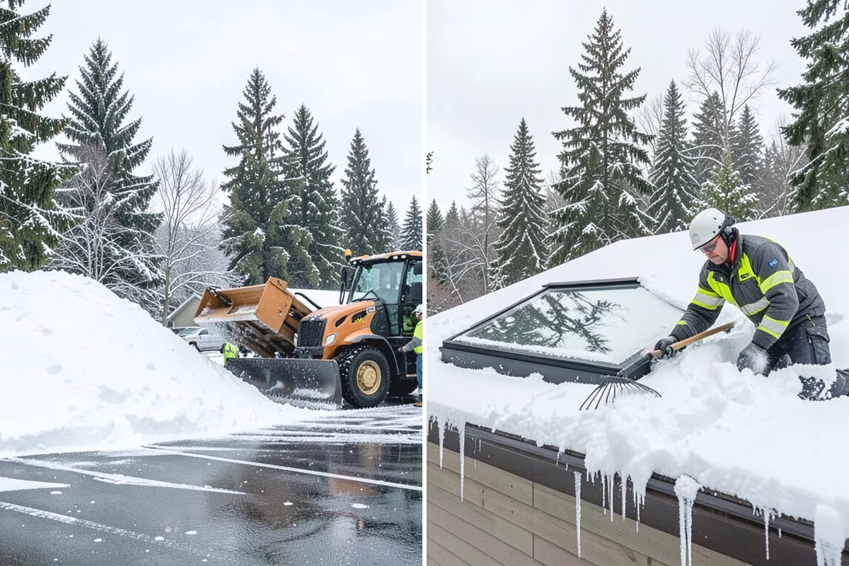 Compact Equipment Snow Removal in Renton, King County, WA - Assess access points and surface sensitivity