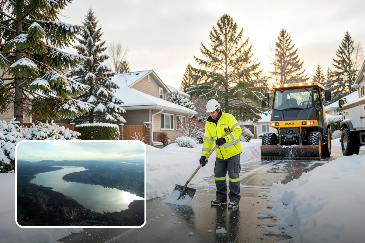 Compact Equipment Snow Removal in Sammamish, King County, WA - Access to gated and enclosed spaces