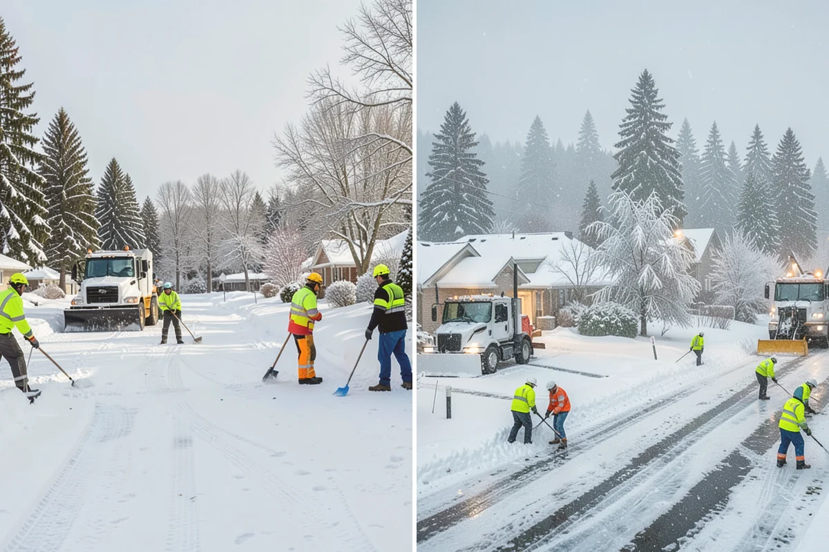 Compact Equipment Snow Removal in Sammamish, King County, WA - Assess access points and surface sensitivity