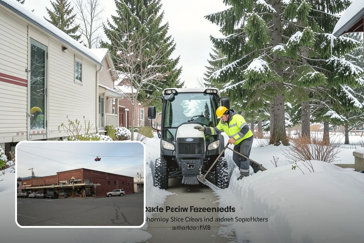 Compact Equipment Snow Removal in Sedro-Woolley, Skagit County, WA - Access to gated and enclosed spaces