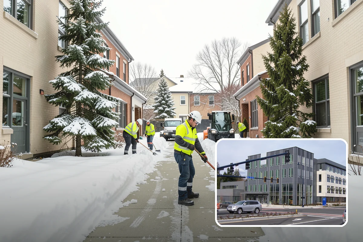 Compact Equipment Snow Removal in Shoreline, King County, WA - Access to gated and enclosed spaces