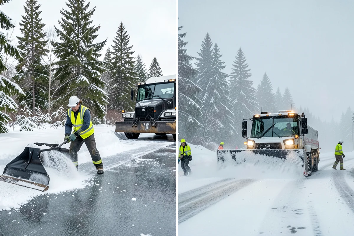 Compact Equipment Snow Removal in Shoreline, King County, WA - Assess access points and surface sensitivity