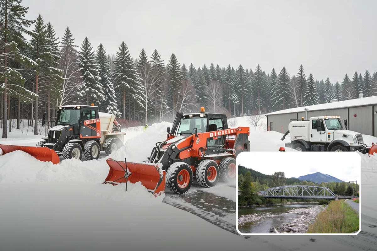 Compact Equipment Snow Removal in Skykomish, King County, WA - Access to gated and enclosed spaces