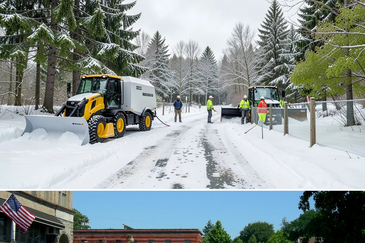 Compact Equipment Snow Removal in Snohomish, Snohomish County, WA - Compact equipment is most requested for enclosed spaces during peak snow from December to February.