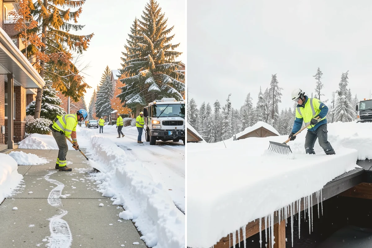 Compact Equipment Snow Removal in Steilacoom, Pierce County, WA - Assess access points and surface sensitivity