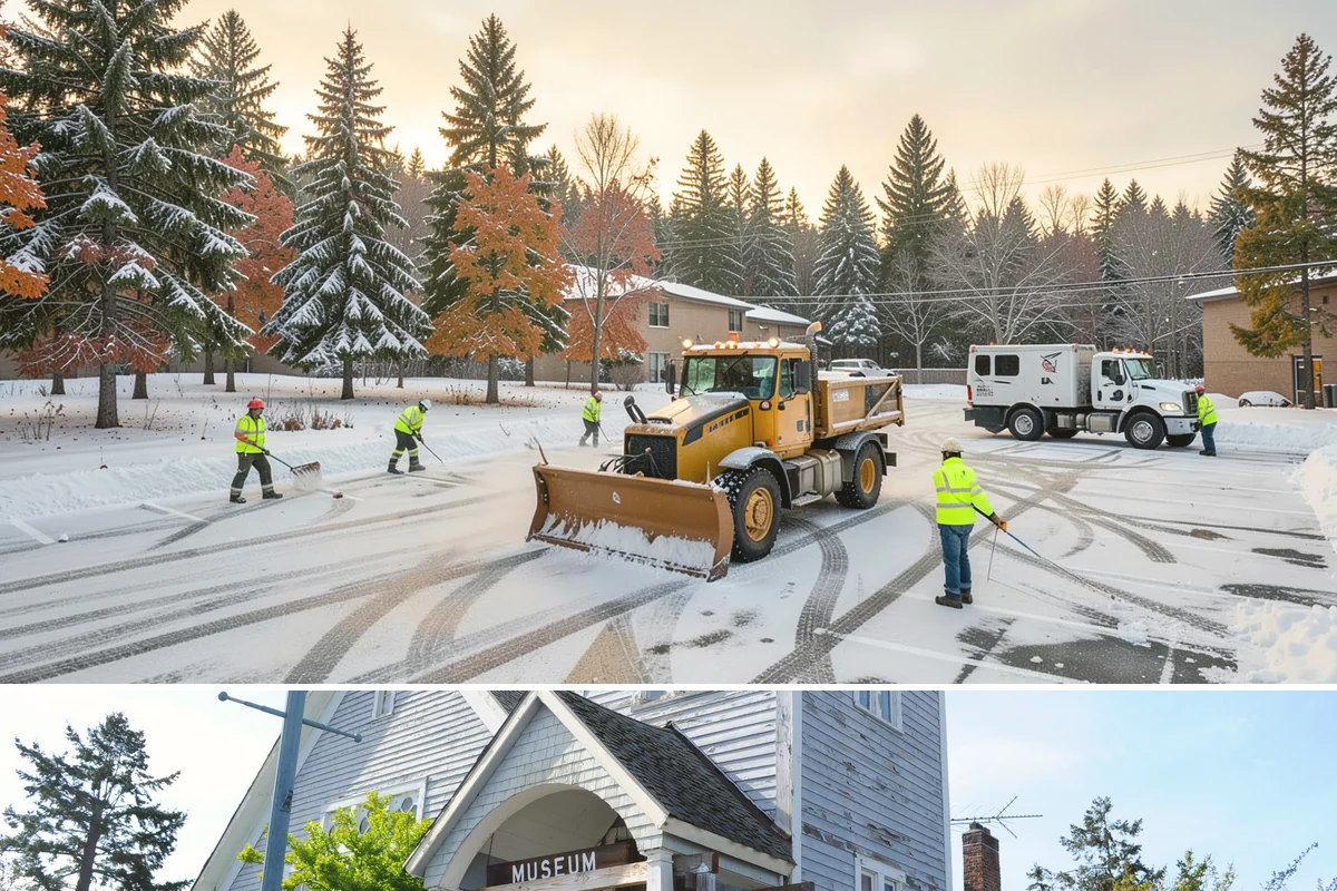 Compact Equipment Snow Removal in Steilacoom, Pierce County, WA - Compact equipment is most requested for enclosed spaces during peak snow from December to February.